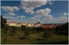 Panorama Hradcan a Stareho mesta ze Strahovske zahrady