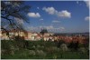 Panorama Hradcan a Stareho mesta ze Strahovske zahrady