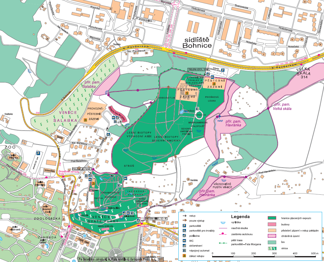 Planek Botanicke zahrady