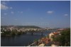 Pražský hrad z Vyšehradu