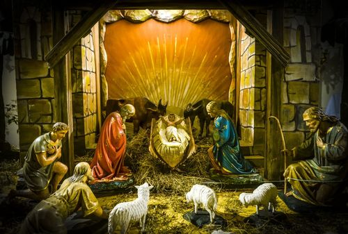 betlém kostel Panny Marie pod řetězem