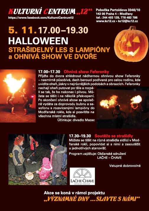 Halloween ve dvore