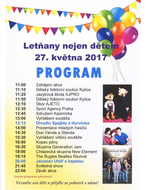Letnany nejen detem