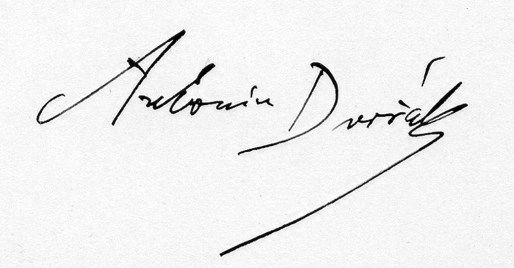 Antonin_Dvorak_podpis