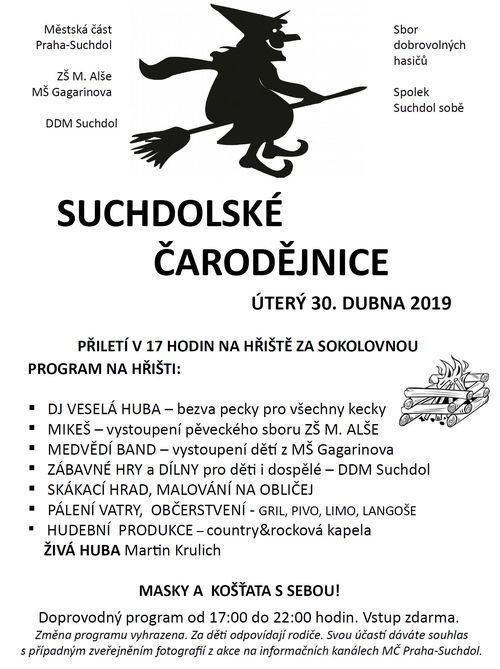 Suchdolske carodejnice 2019