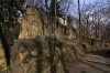 Petřín - pískovcové skály