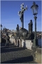Karlův most a sousoší sv. Kříže (Kalvárie)