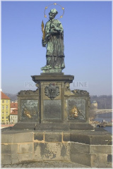 16. Socha sv. Jana Nepomuckého