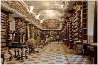 Klementinum - Barokní knihovní sál(foto: Eva Hodíková)