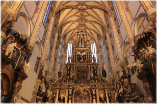 Kostel Panny Marie Sněžné - interiér