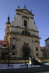 Praha 1 - Kostel Panny Marie Vítězné -Soška Pražského Jezulátka