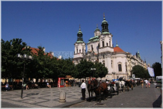 Praha 1 - kostel sv. Mikuláše na Staroměstském náměstí