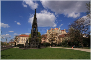 Praha 1 - Krannerova kašna a Park národního probuzení