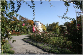 Petřín - Růžový sad a Štefánikova hvězdárna