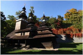 Petřín - zahrada Kinských - kostelík sv. Michala