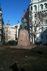 Praha 2 - socha Aloise Jiráska