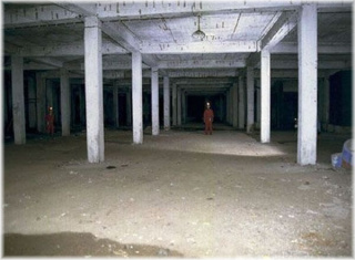 Pha7 - Letenské sady - Podzemí Stalinova pomníku (převzato ze stránek www.nautilus.cz)