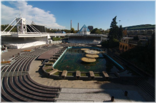 Praha 7 - Výstaviště - Křižíkova fontána