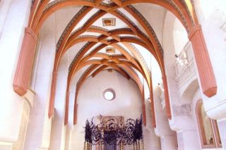 Pinkasova synagoga - interiér