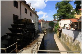 Ostrov Kampa - Čertovka - Velkopřevorský mlýn