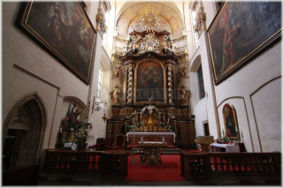 Praha 1 - Kostel sv. Havla - interiér