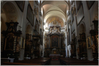 Praha 1 - Kostel sv. Havla - interiér