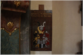 Praha 1 - Kostel sv. Havla - náhrobek Karla Škréty