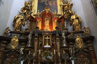 Kostel sv. Tomáše na Malé straně - vnitřek kostela