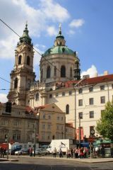Malostranské náměstí - chrám sv. Mikuláše