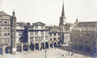 Praha 1 -  Malostranské náměstí - historické