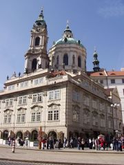Praha 1 -  Malostranské náměstí - chrám sv. Mikuláše