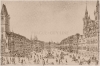 Staroměstské náměstí kolem roku 1793