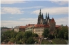 Pražský hrad - pohled z Kramářovy vily