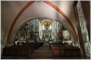 Praha 2 - Kostel sv. Štěpána - interiér