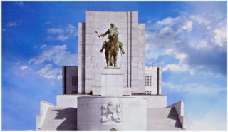 Jezdecká socha Jana Žižky z Trocnova