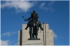 Praha 3 -  vrch Vítkov - Jezdecká socha Jana Žižky z Trocnova