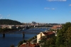 Pohled z vyšehradu na Vltavu