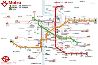 Plán pražského metra