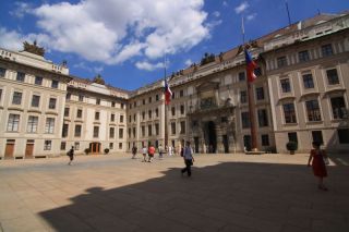 Pražský hrad - I. nádvoří