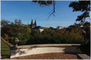 Pražský hrad - Jelení příkop - Masarykova vyhlídka