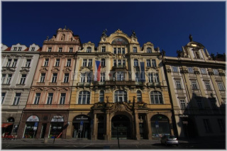 Staroměstské náměstí - Bývalá Pražská městská pojišťovna