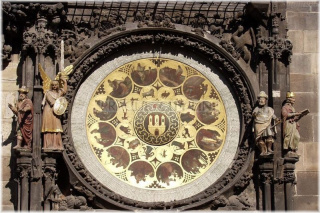 Staroměstské náměstí - Orloj - Kalendářní deska