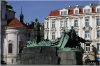 Staroměstské náměstí - pomník mistra Jana Husa