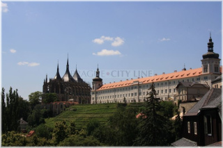 Kutná Hora - Jezuitská kolej a chrám sv. Barbory