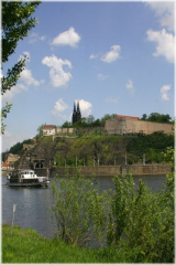 Vyšehrad - pohled na bájný Vyšehrad