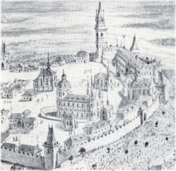 Vyšehrad - romantizující pohled