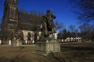 Vyšehrad - sochy - J.V.Myslbek Lumír a píseň