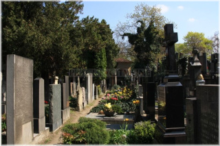 Vyšehrad - vyšehradský hřbitov