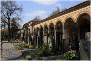 Vyšehrad - vyšehradský hřbitov