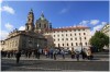Malostranské náměstí a chrám sv. Mikuláše na Malé straně